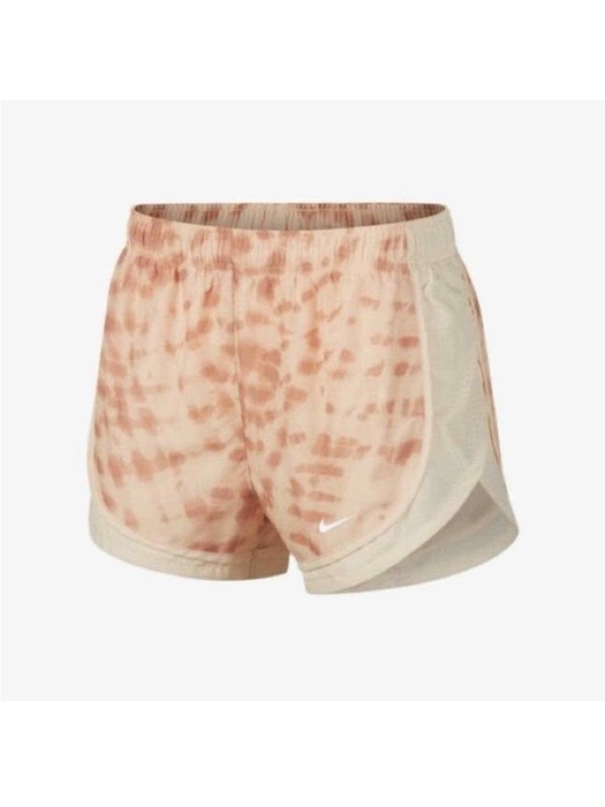 Nike Pants - Nike Tempo Dri Fit Printed Spotted Running Orange Athletic Shorts XL